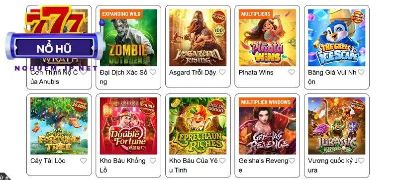 Kho game nổ hũ đổi thưởng tại Win55