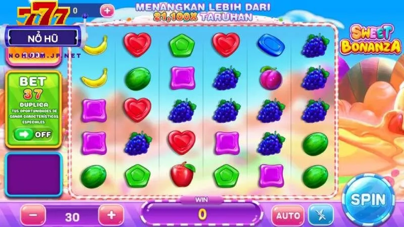 Mỗi biểu tượng trong slot Sweet Bonanza