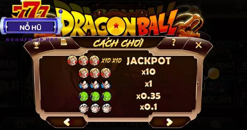 Nổ hũ Dragon Ball 