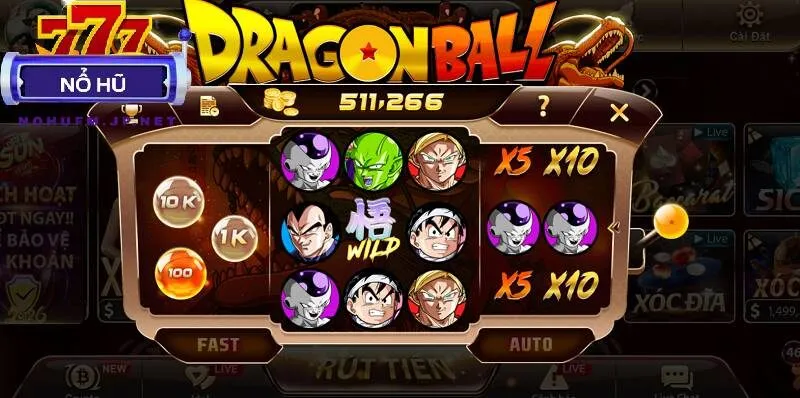 Nổ hũ Dragon Ball