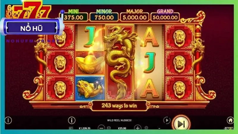 Nổ hũ Golden Dragon 