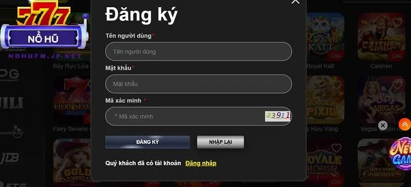 Thủ tục đăng ký acc nổ hũ WINVN đơn giản
